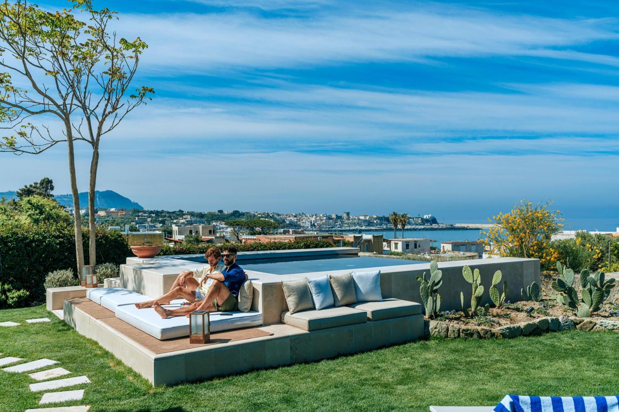 Orablu Executive Villas Forio  ภายนอก รูปภาพ